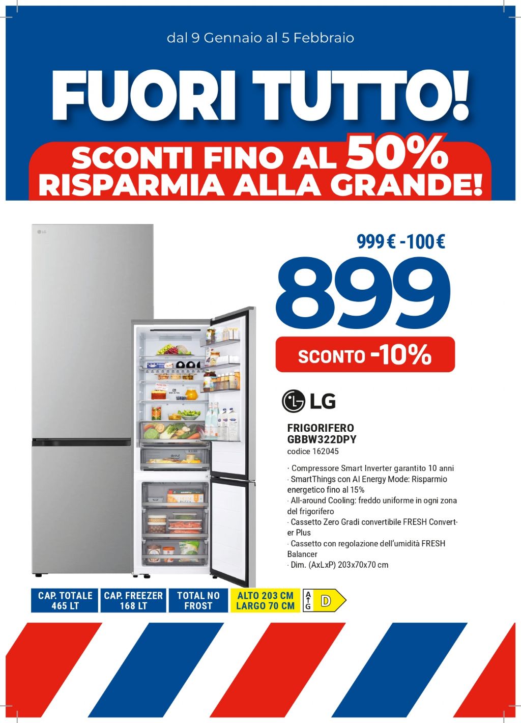 FRIGO LG GBBW322DPY